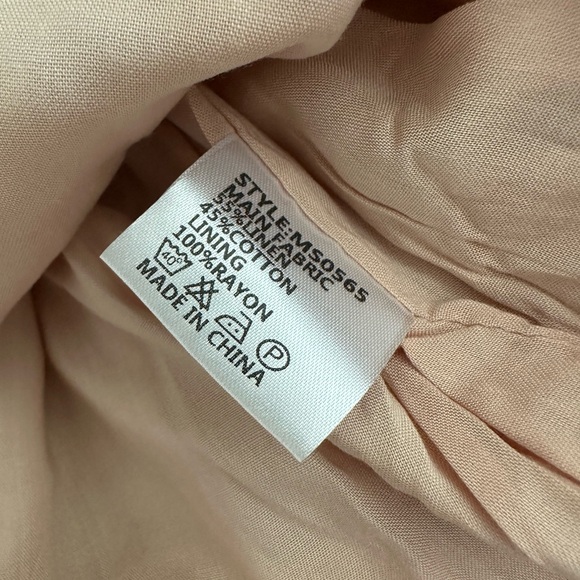 REVOLVE| MADISON THE LABEL LINEN MINI DRESS - Picture 6 of 6